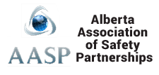 Alberta Association for Safety Partnerships logo.